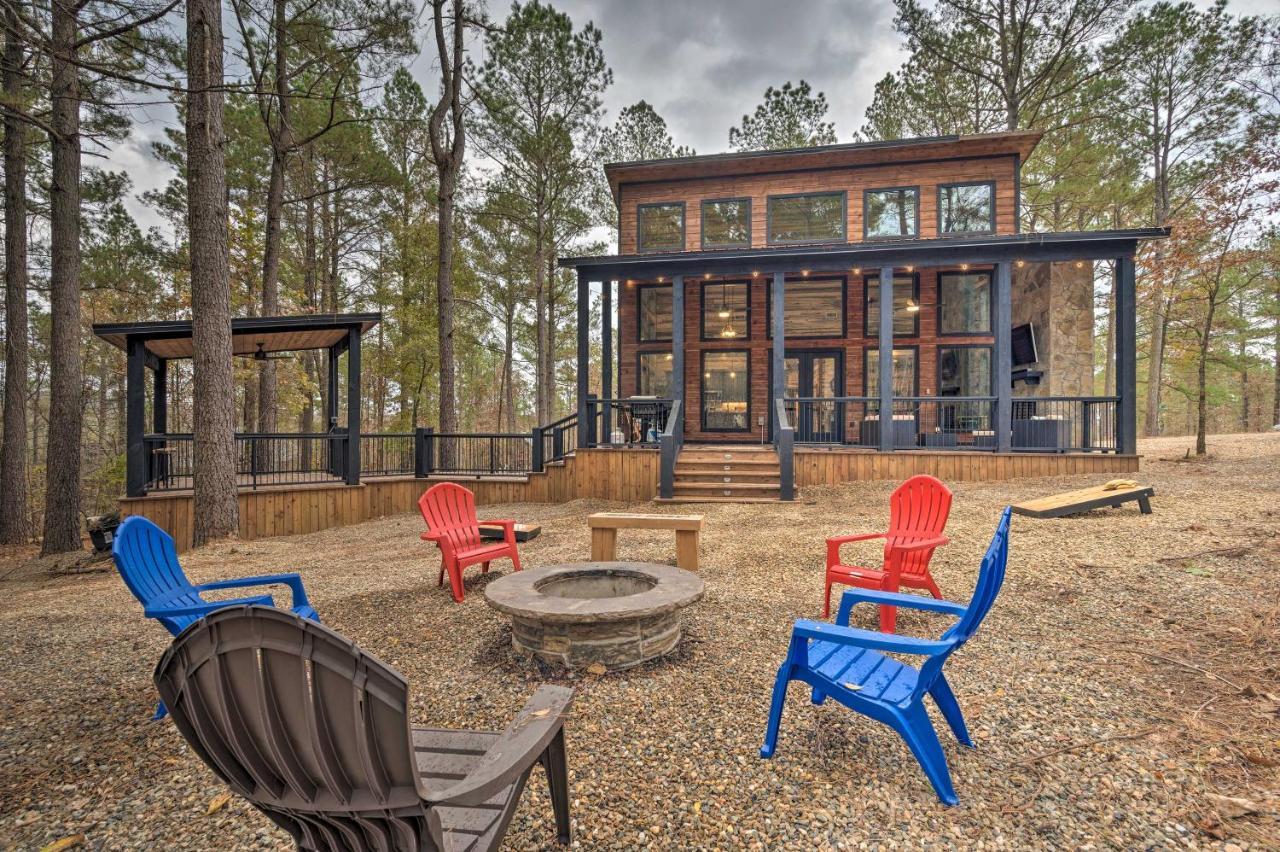 Luxury Cabin In The Woods With Hot Tub And Yard Games! Broken Bow Zewnętrze zdjęcie