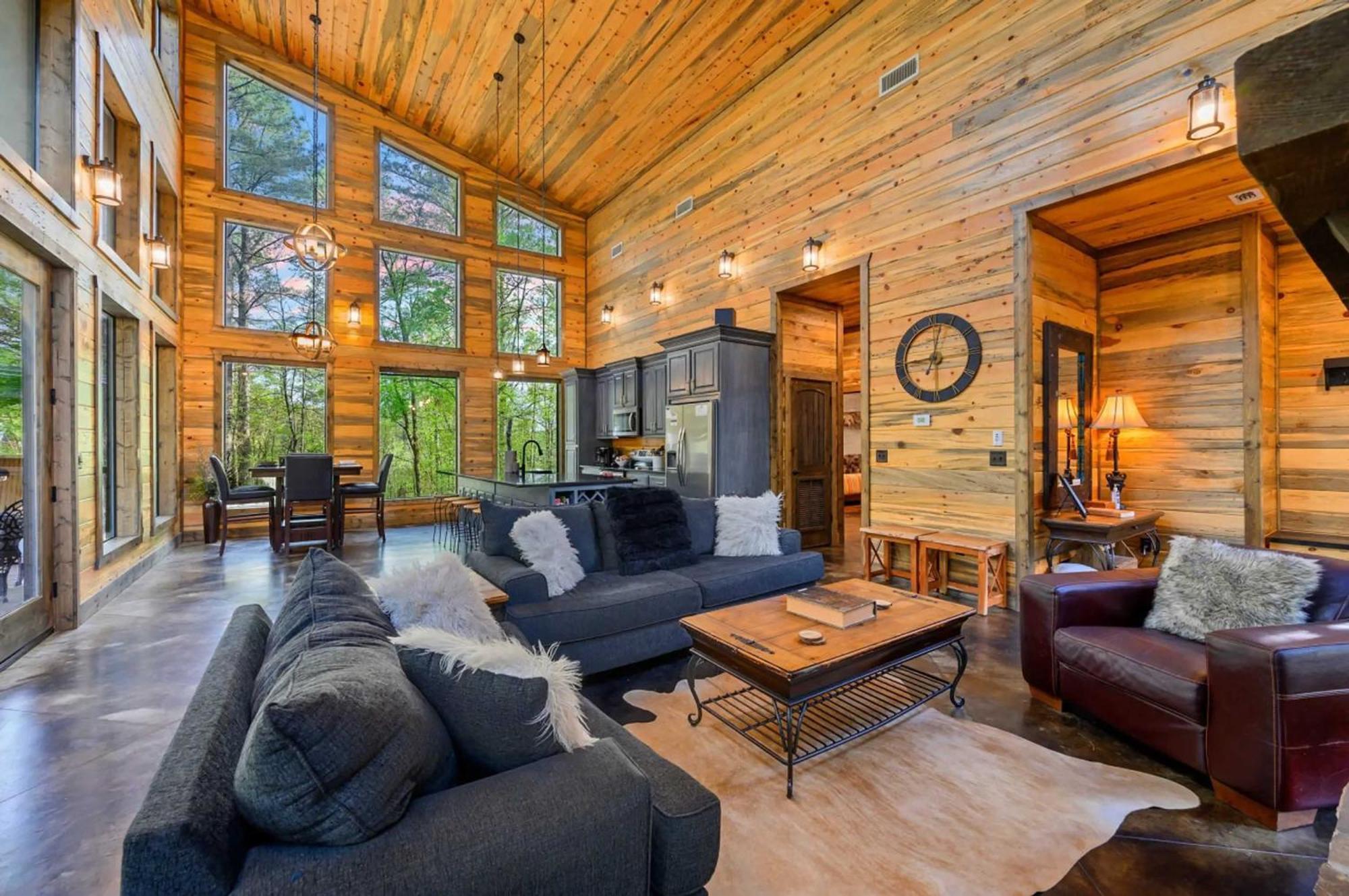 Luxury Cabin In The Woods With Hot Tub And Yard Games! Broken Bow Zewnętrze zdjęcie